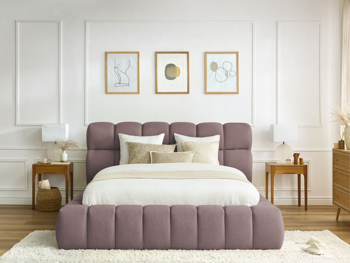 MONT-BLANC opbergbed in gladde stof