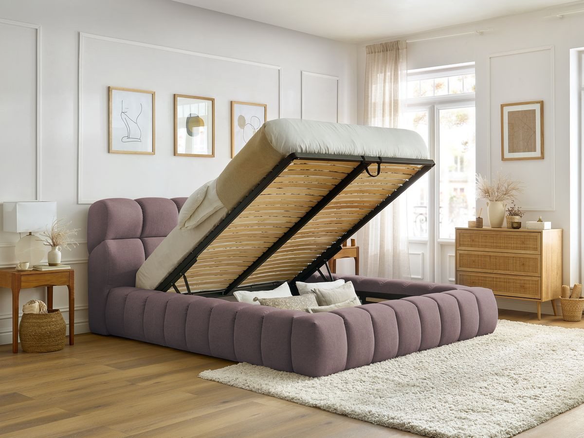 MONT-BLANC opbergbed in gladde stof