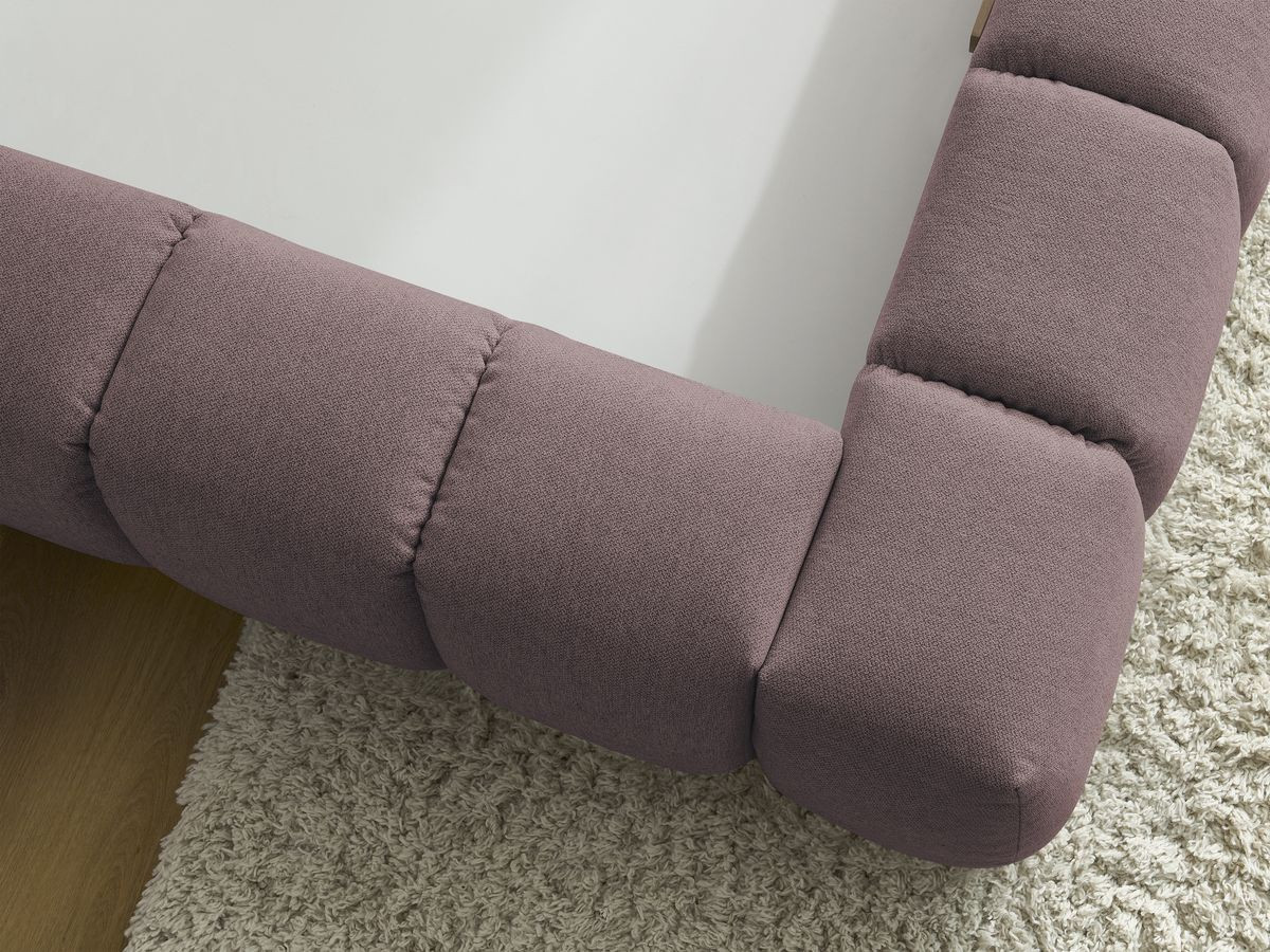 MONT-BLANC opbergbed in gladde stof