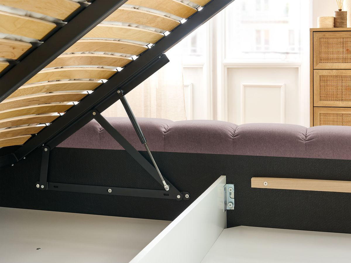 MONT-BLANC opbergbed in gladde stof