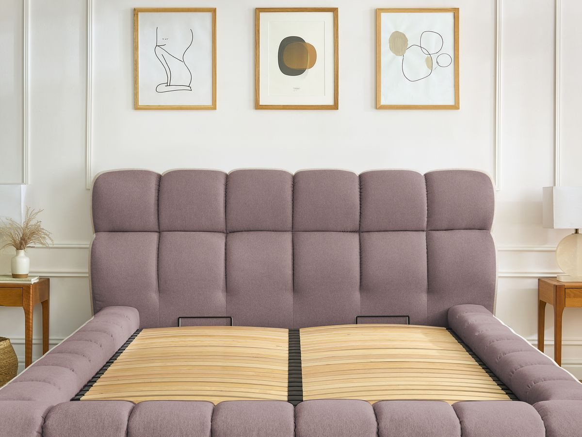 MONT-BLANC opbergbed in gladde stof