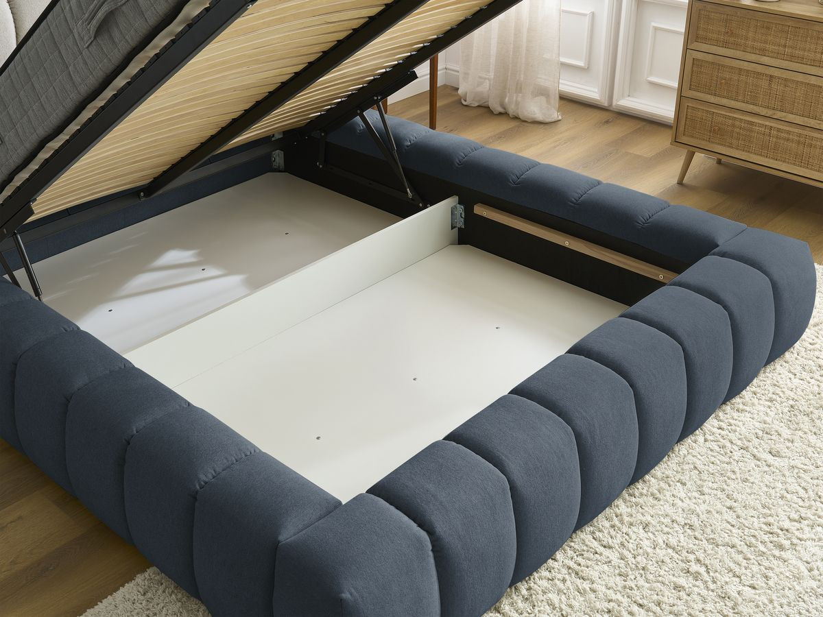 MONT-BLANC opbergbed in gladde stof