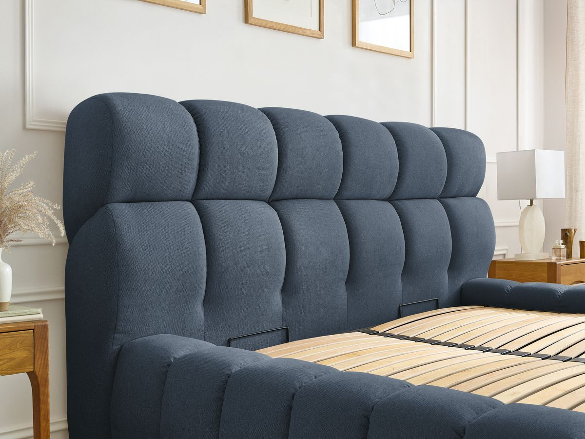 MONT-BLANC opbergbed in gladde stof