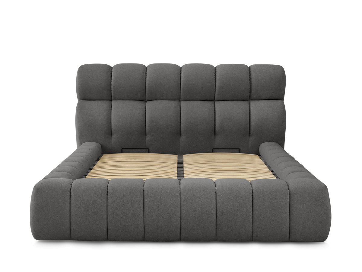 MONT-BLANC opbergbed in gladde stof