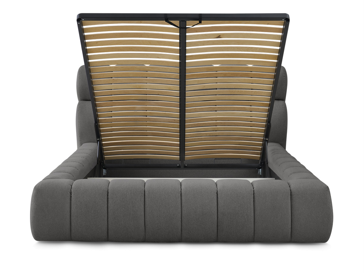 MONT-BLANC opbergbed in gladde stof