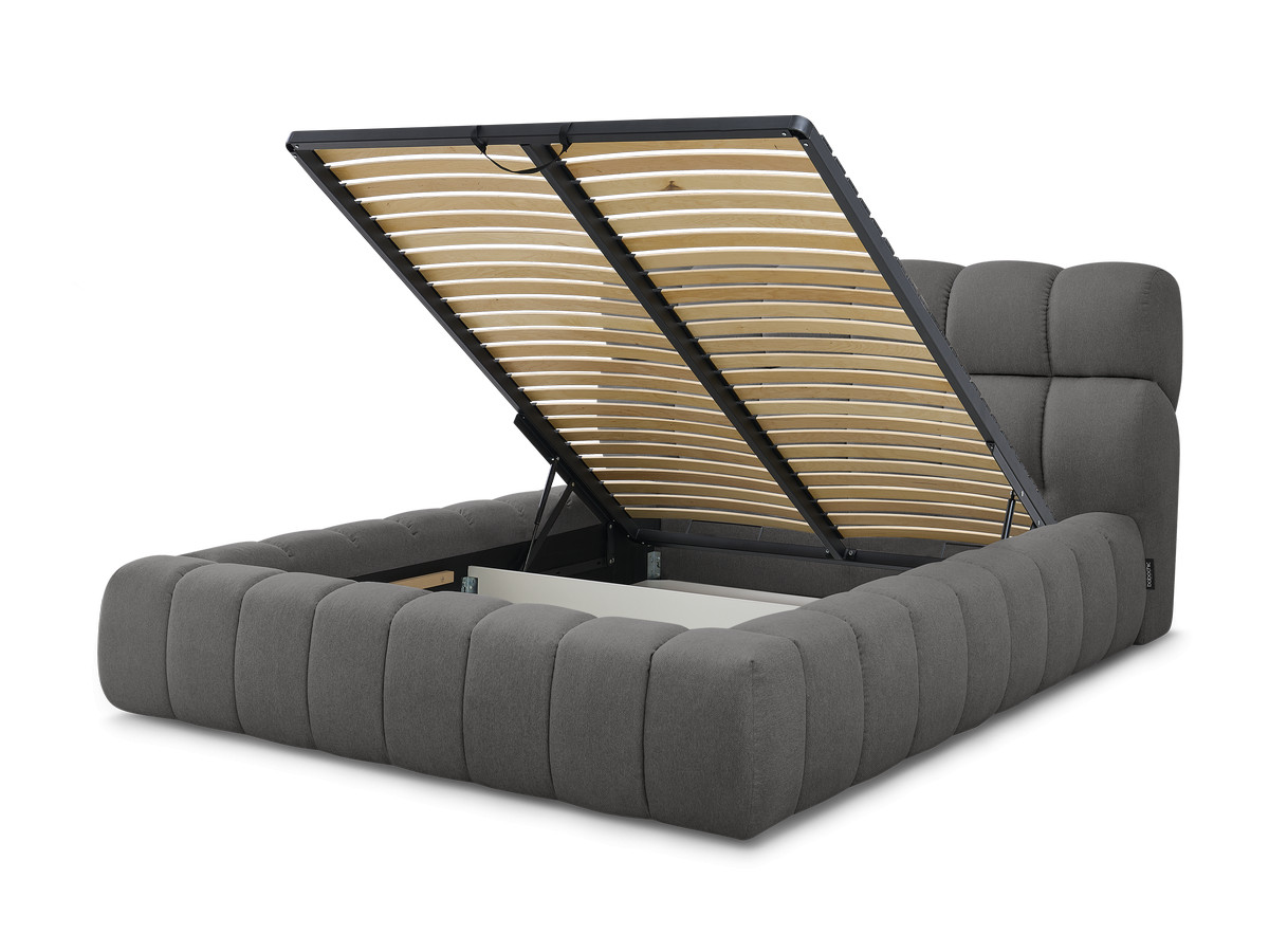 MONT-BLANC opbergbed in gladde stof