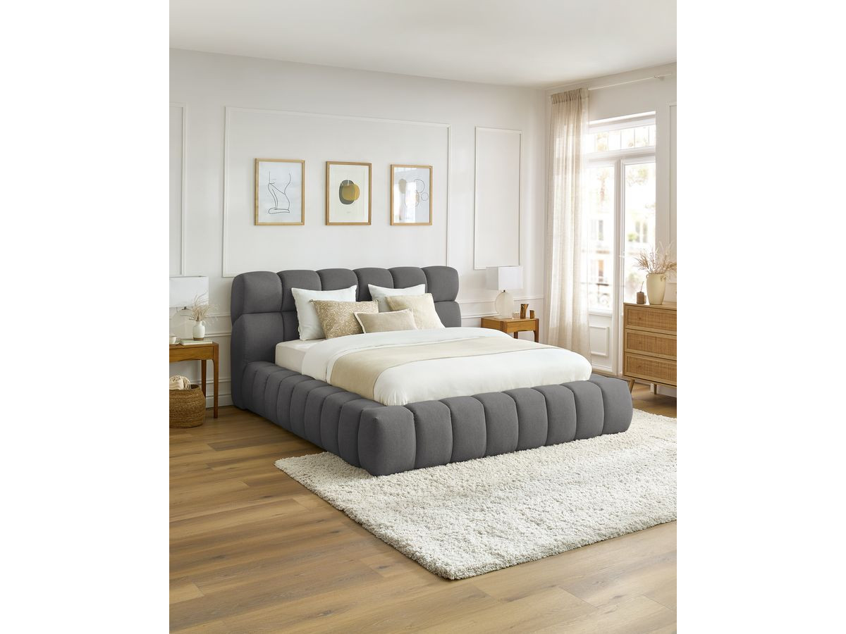 MONT-BLANC opbergbed in gladde stof