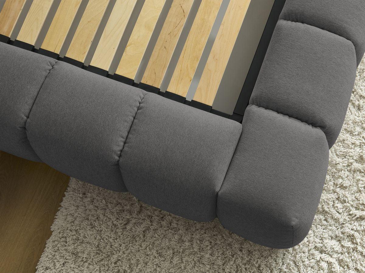 MONT-BLANC opbergbed in gladde stof