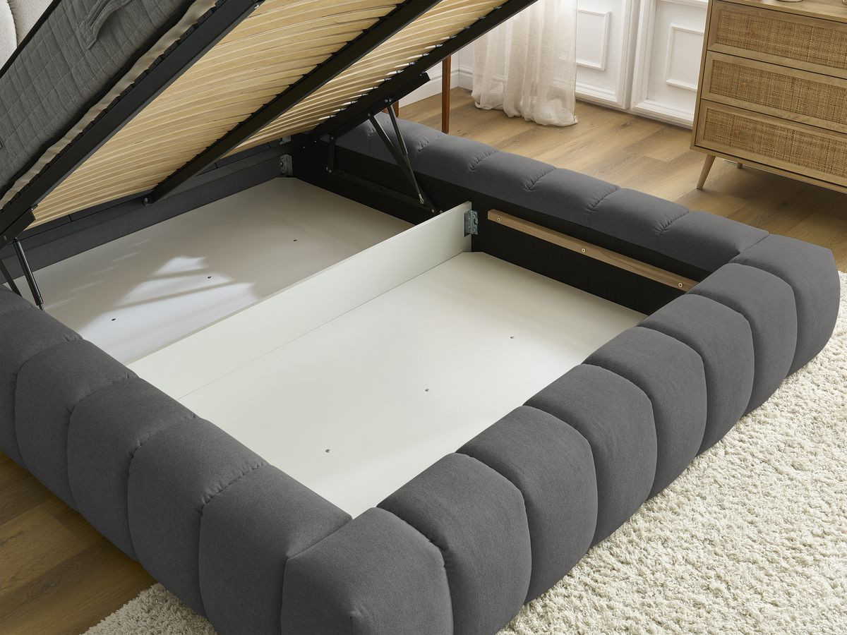 MONT-BLANC opbergbed in gladde stof