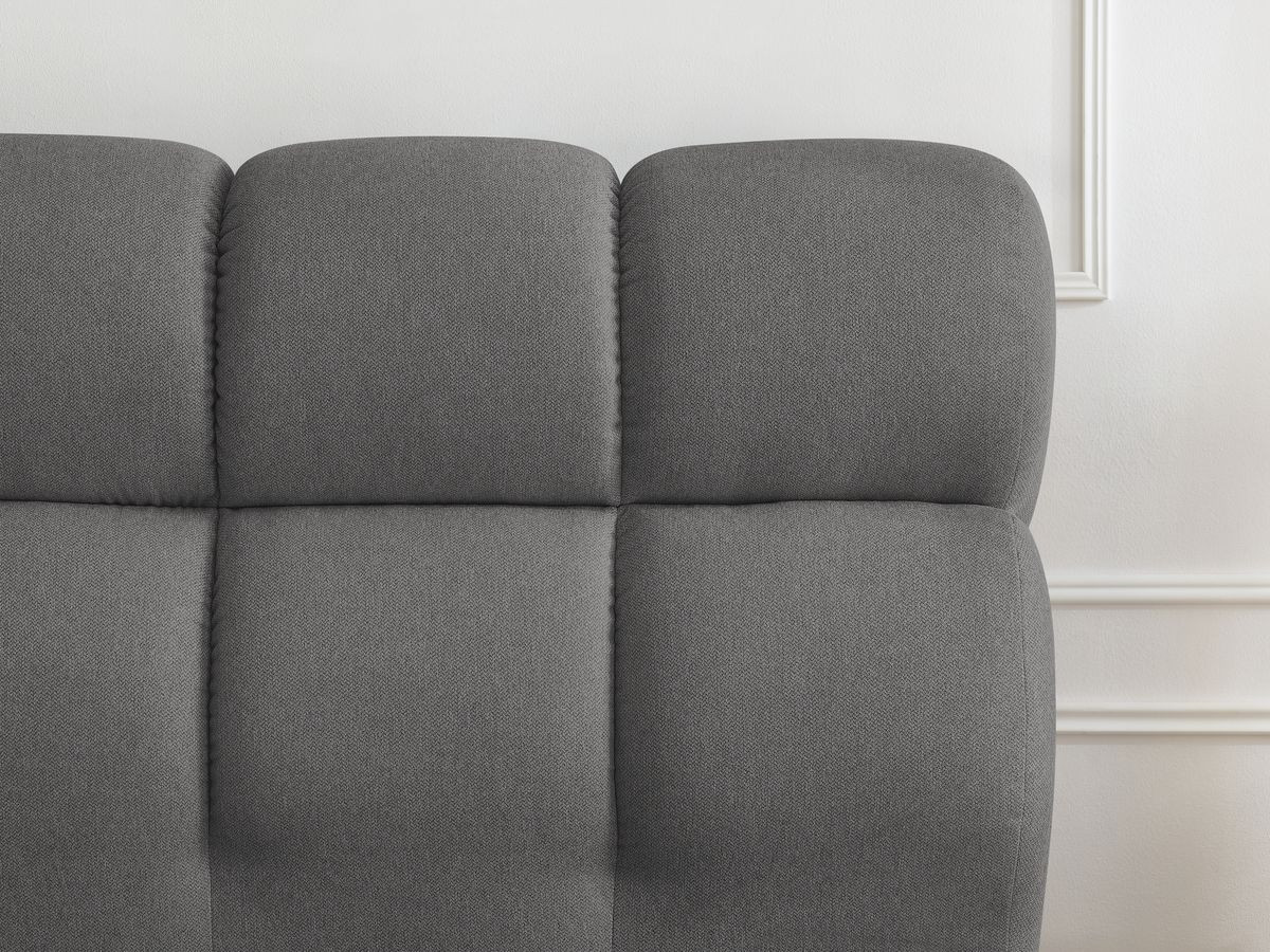 MONT-BLANC opbergbed in gladde stof