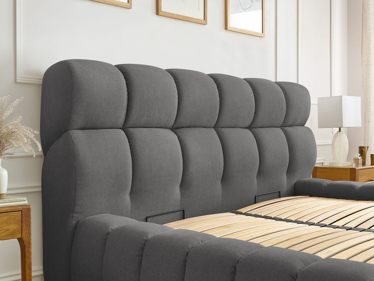 MONT-BLANC opbergbed in gladde stof