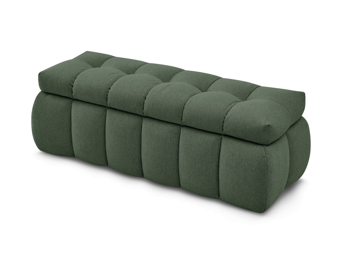 Bout de lit MONT-BLANC tissu lisse