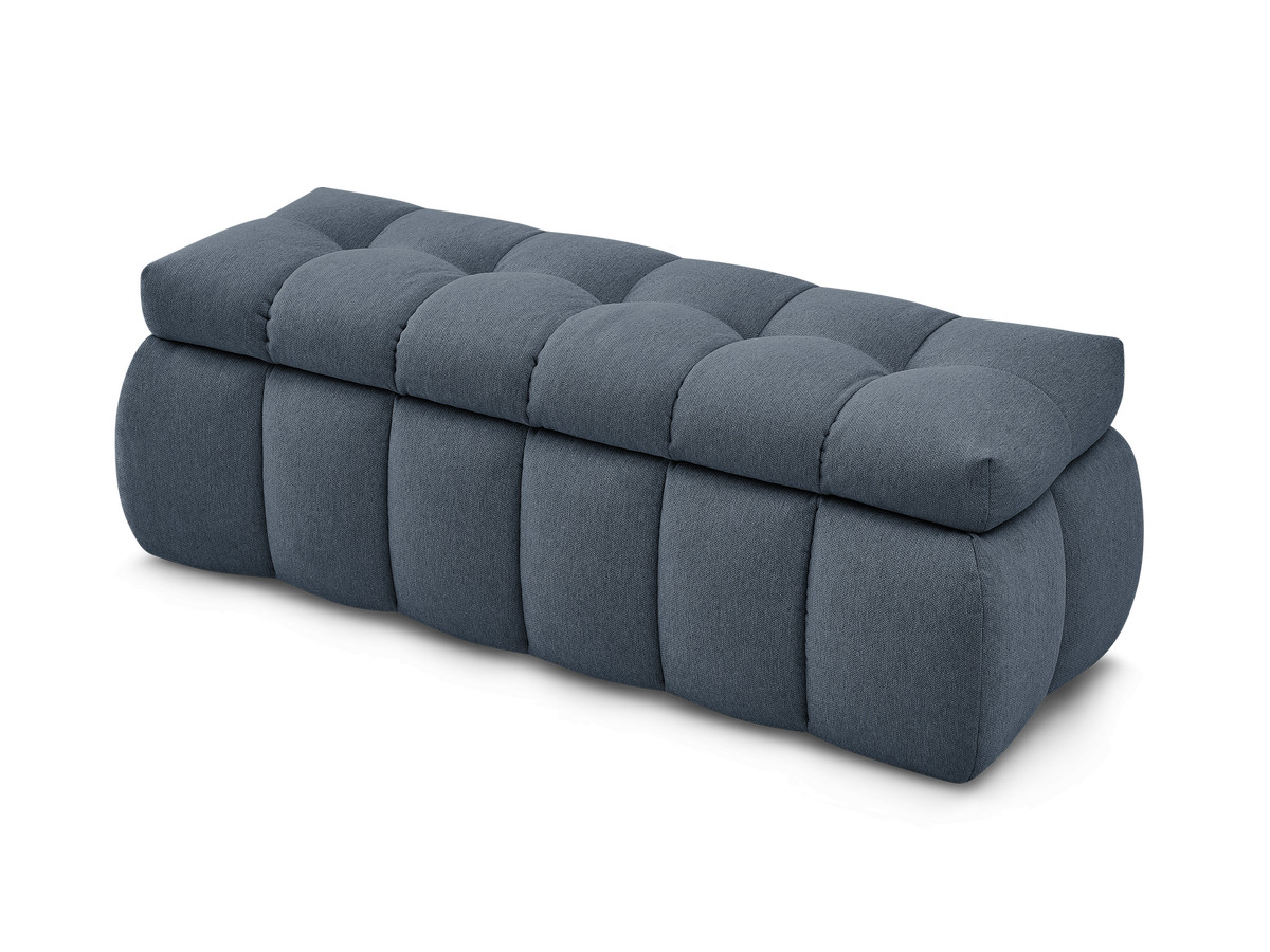 Bout de lit MONT-BLANC tissu lisse