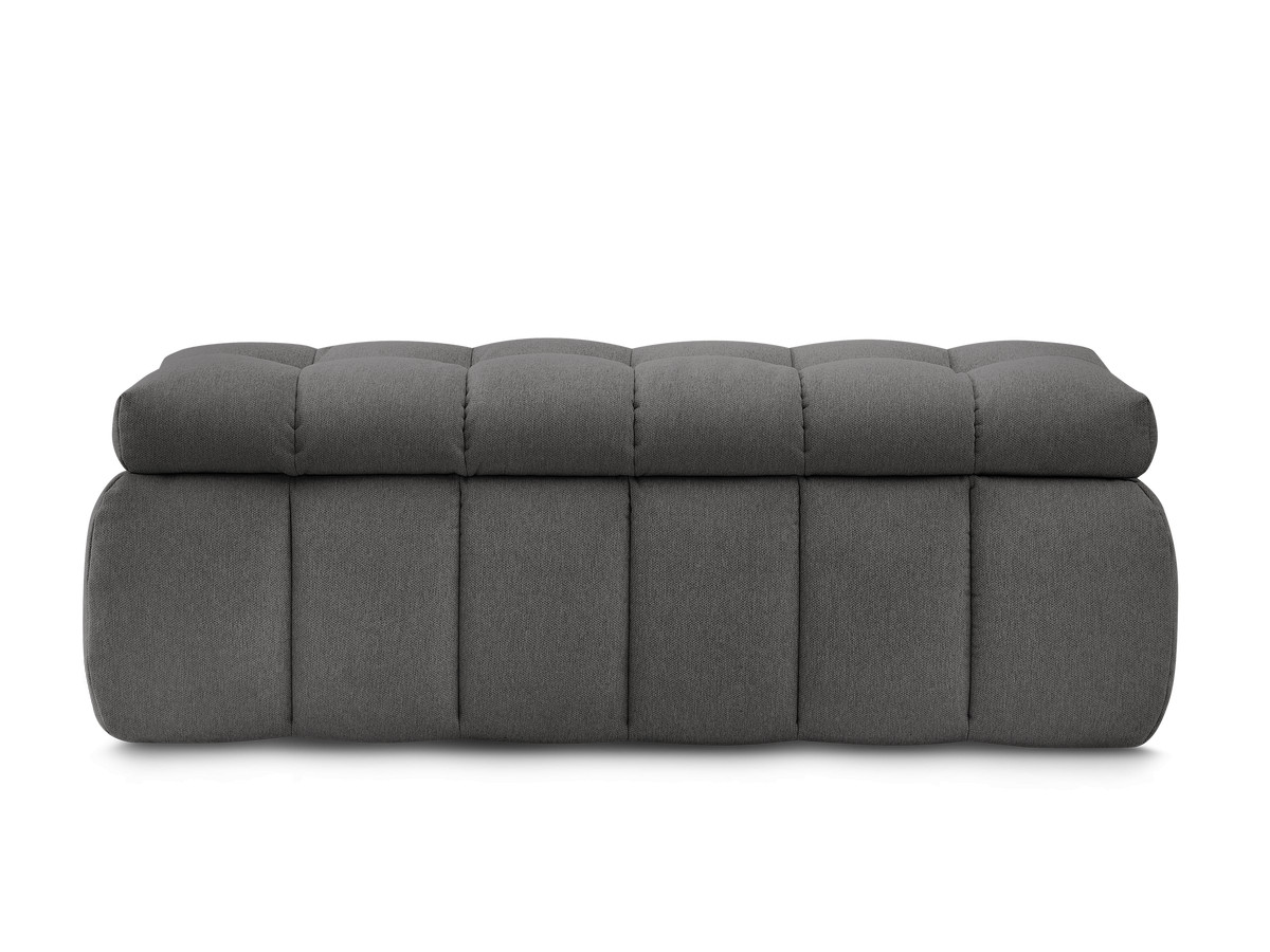 Bout de lit MONT-BLANC tissu lisse