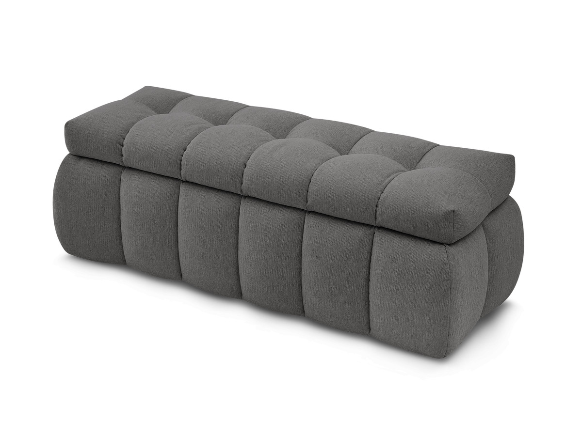 Bout de lit MONT-BLANC tissu lisse