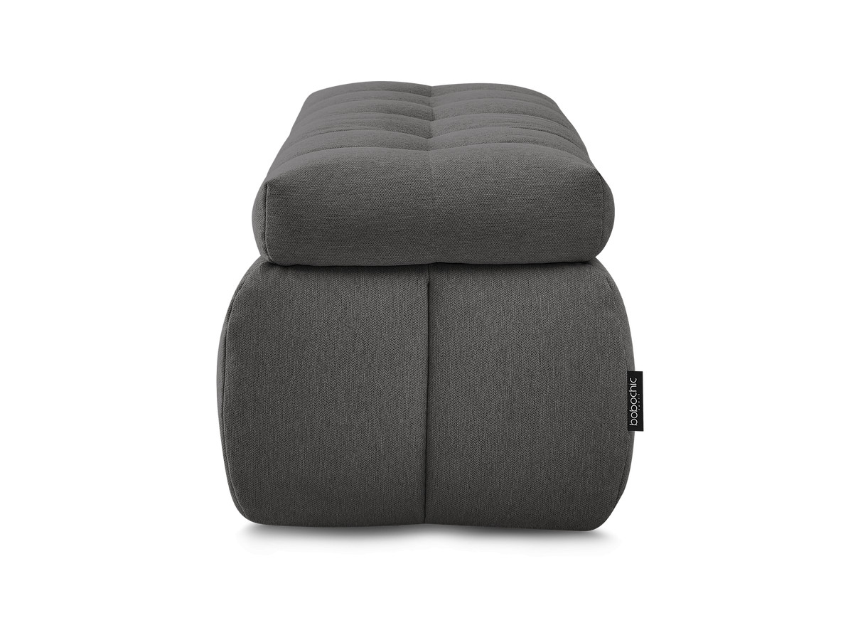 Bout de lit MONT-BLANC tissu lisse