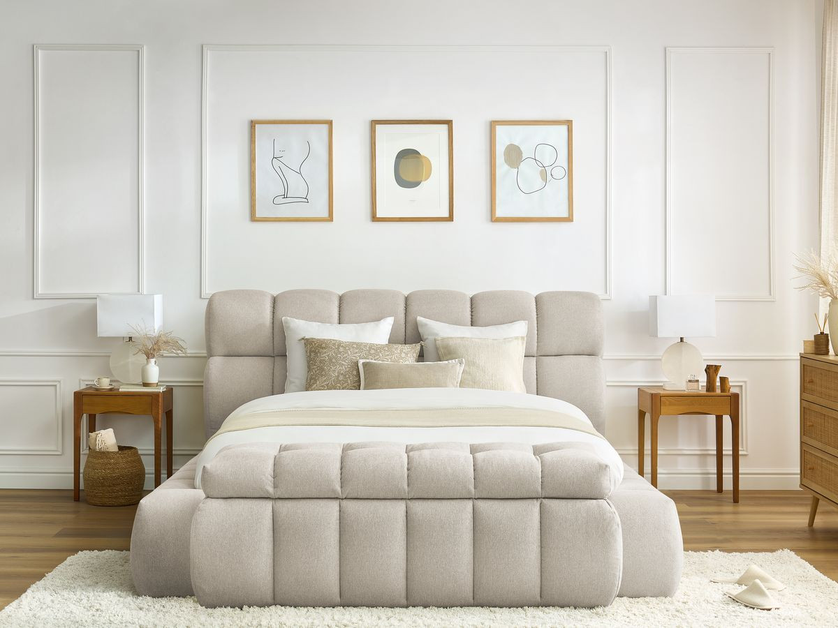 Lit coffre MONT-BLANC + Bout de lit MONT-BLANC