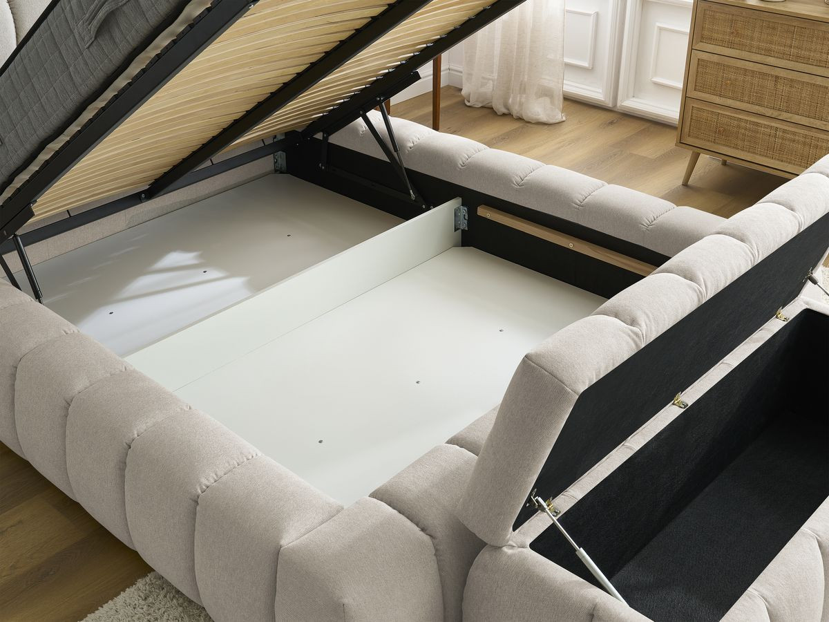 Lit coffre MONTBLANC+Bout de lit MONTBLANC