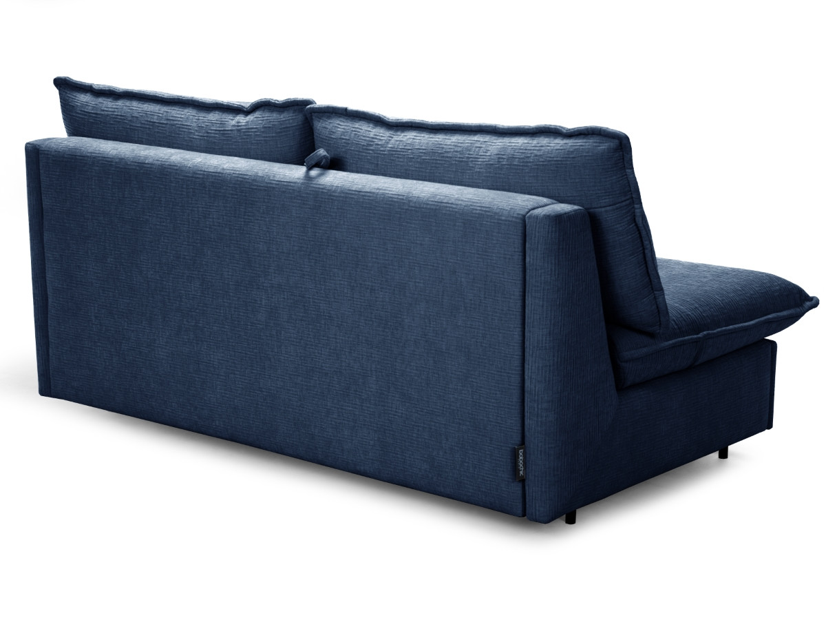 Rozkładana sofa prosta z systemem szybkiego rozkładania ISADORA tkanina strukturalna