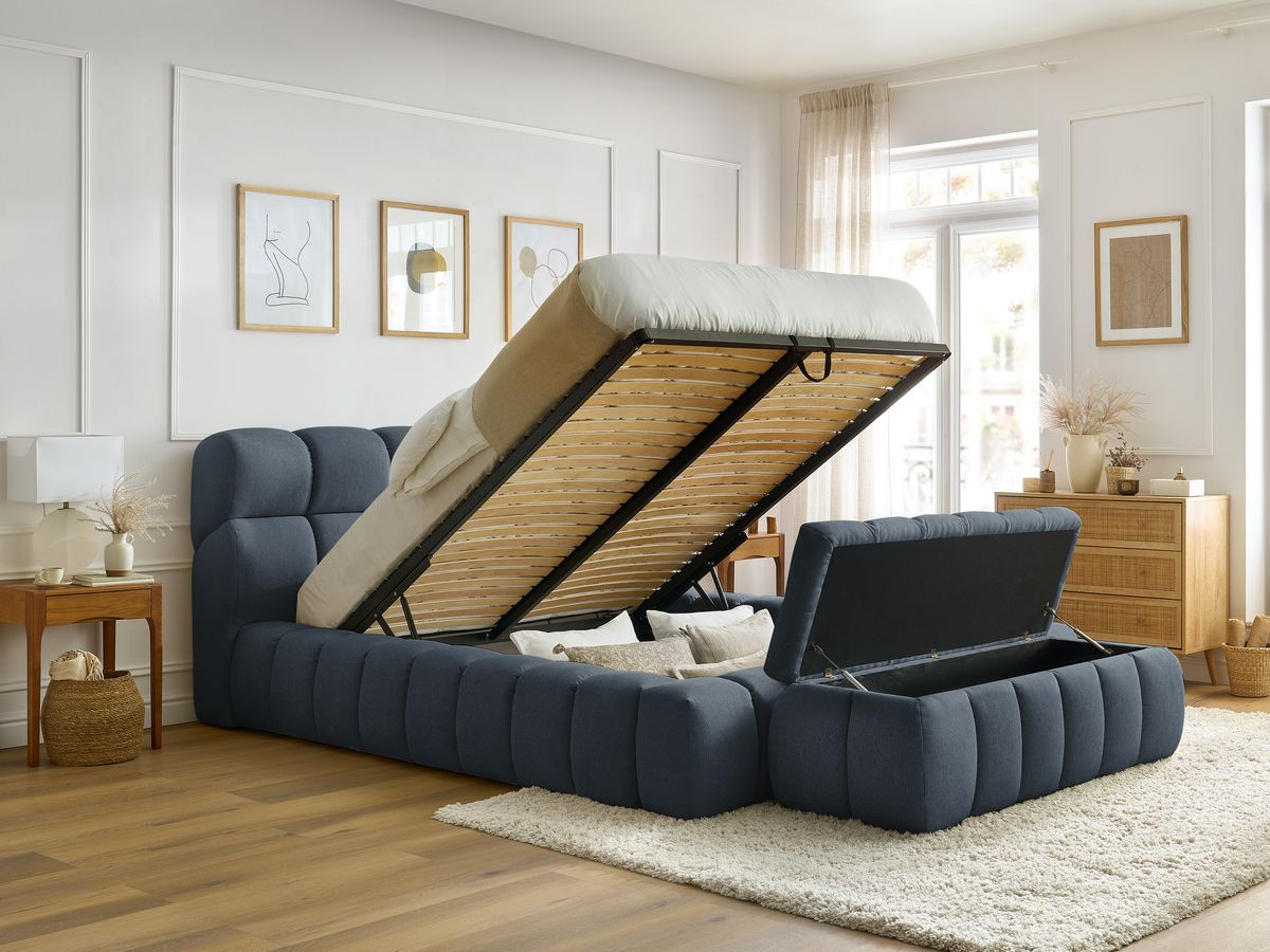 Lit coffre MONTBLANC+Bout de lit MONTBLANC