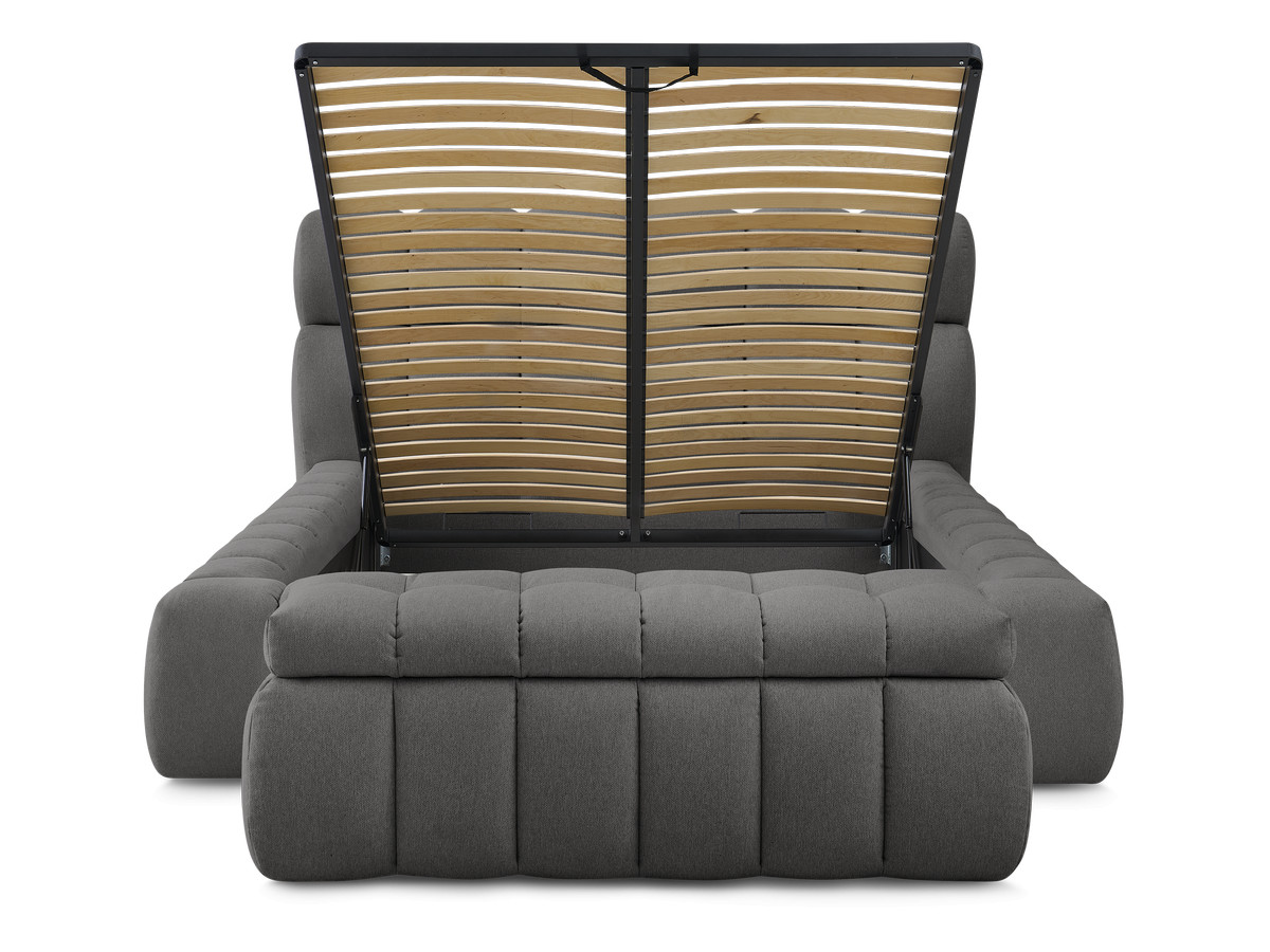 Lit coffre MONTBLANC+Bout de lit MONTBLANC