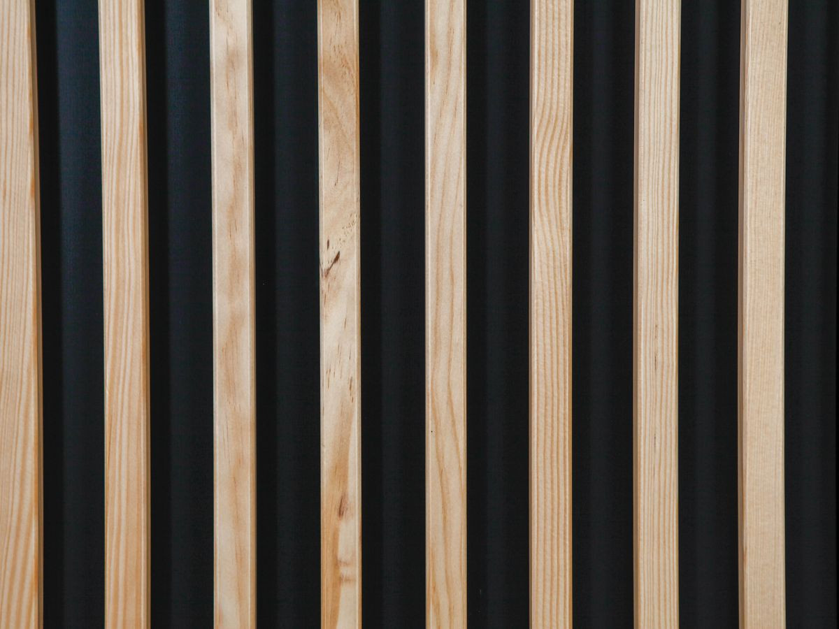 TV-kast met 5 deuren, 220 cm, CORNEILLE, massief grenen latten