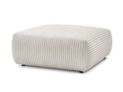 Pouf LUCIEN gros côtelé doux