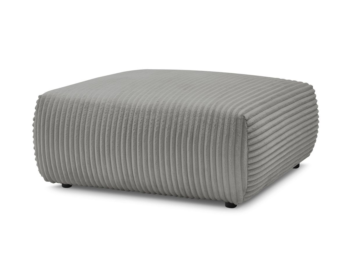 Pouf LUCIEN gros côtelé doux