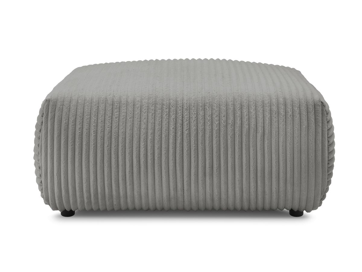 Pouf LUCIEN gros côtelé doux