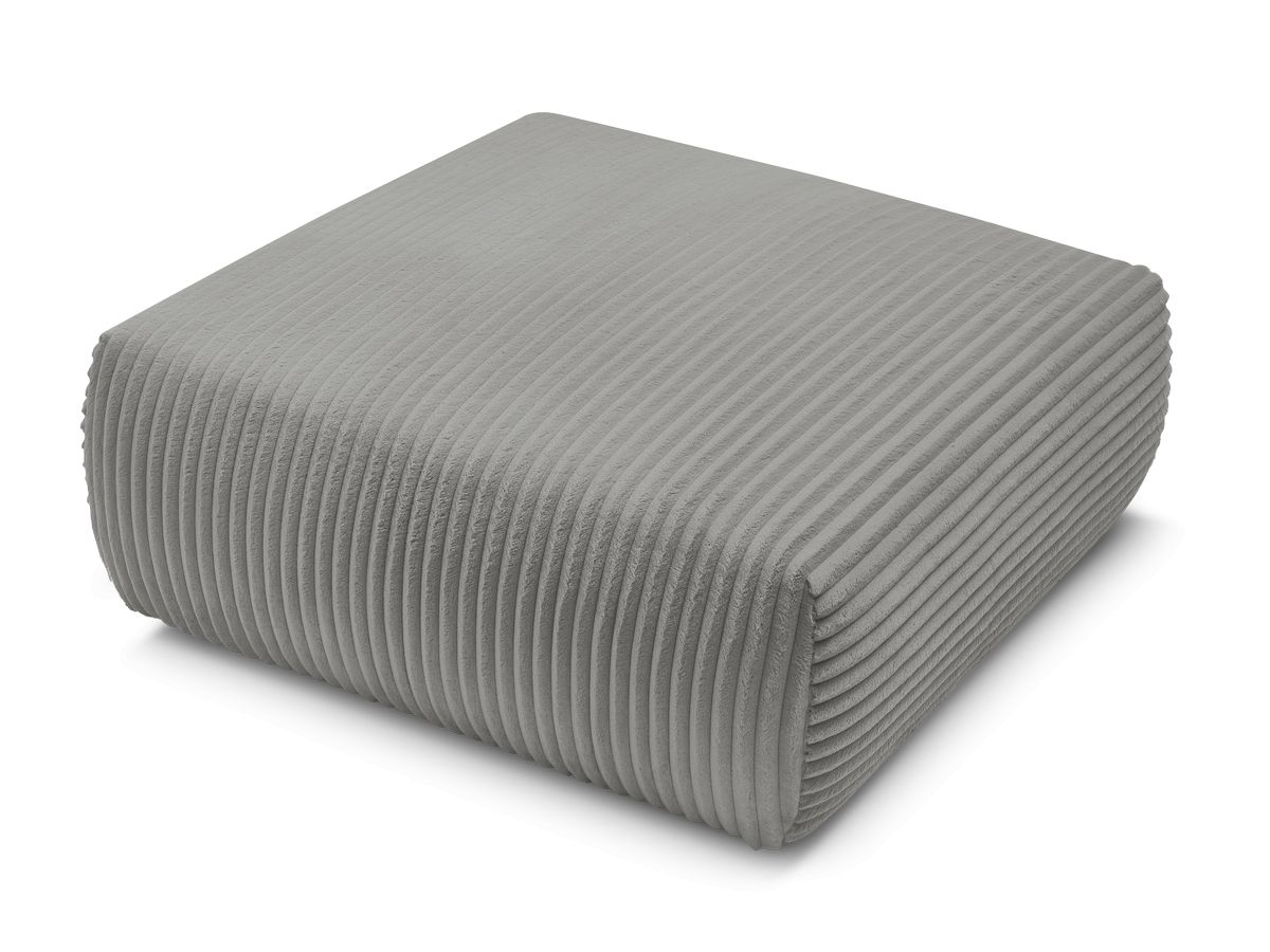 Pouf LUCIEN gros côtelé doux