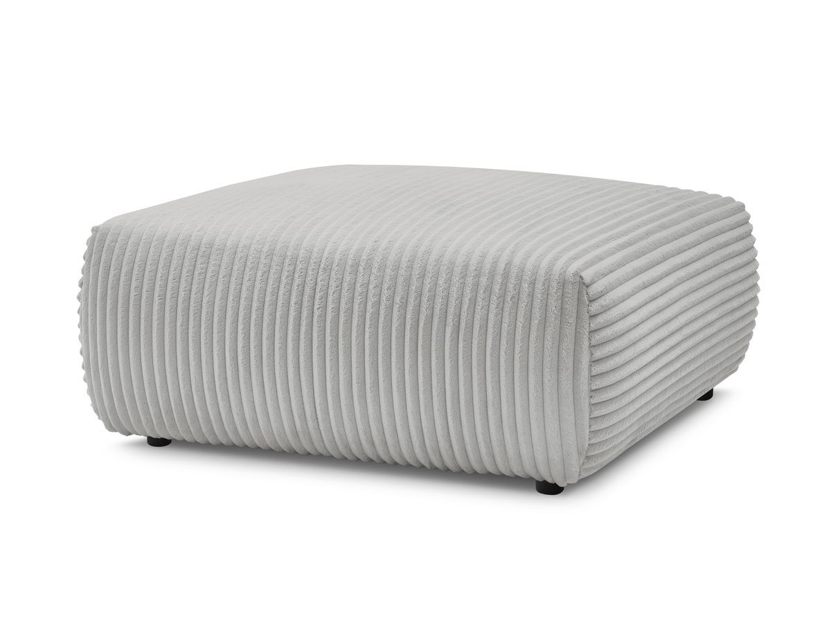 Pouf LUCIEN gros côtelé doux
