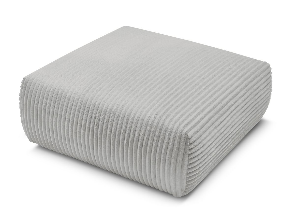 Pouf LUCIEN gros côtelé doux