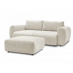 Droit convertible coffre + pouf