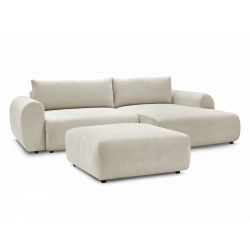 Angle convertible coffre + pouf