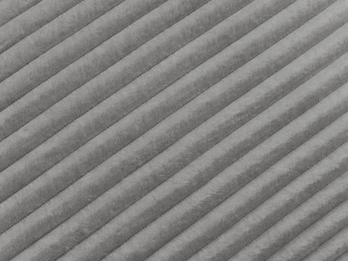 Canapé d'angle fixe EVEREST tissu chiné - Orange - Angle droit - 10 coussins