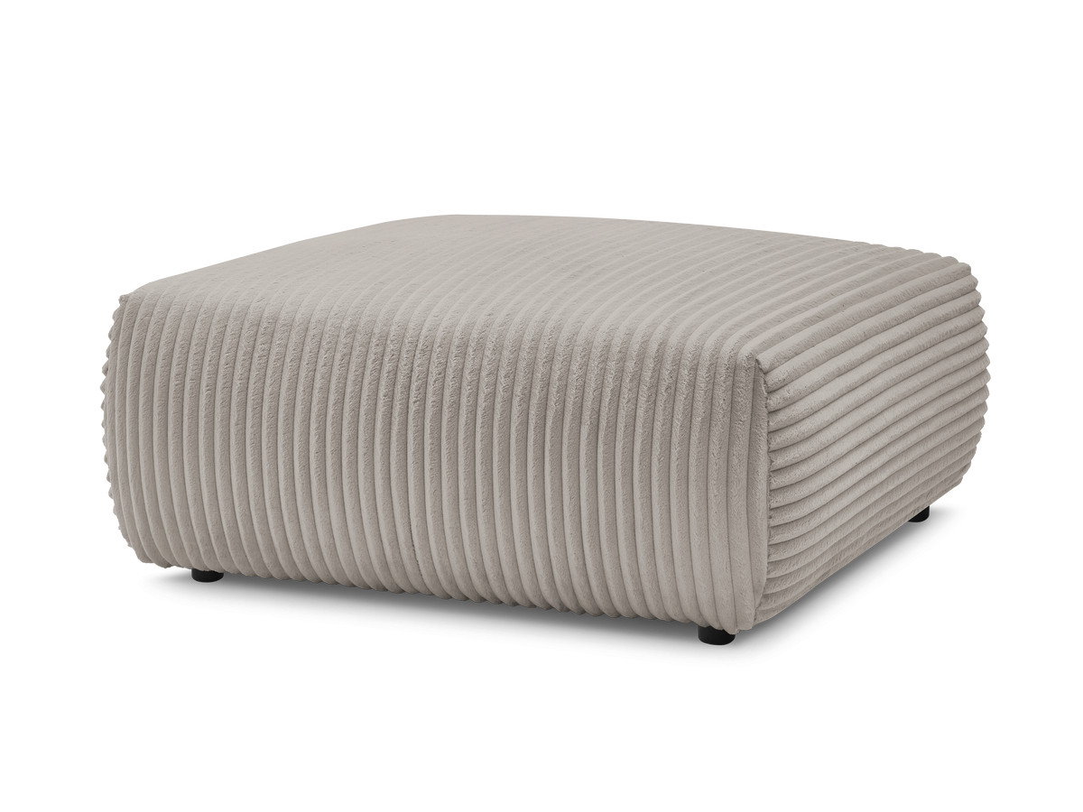 Pouf LUCIEN gros côtelé doux