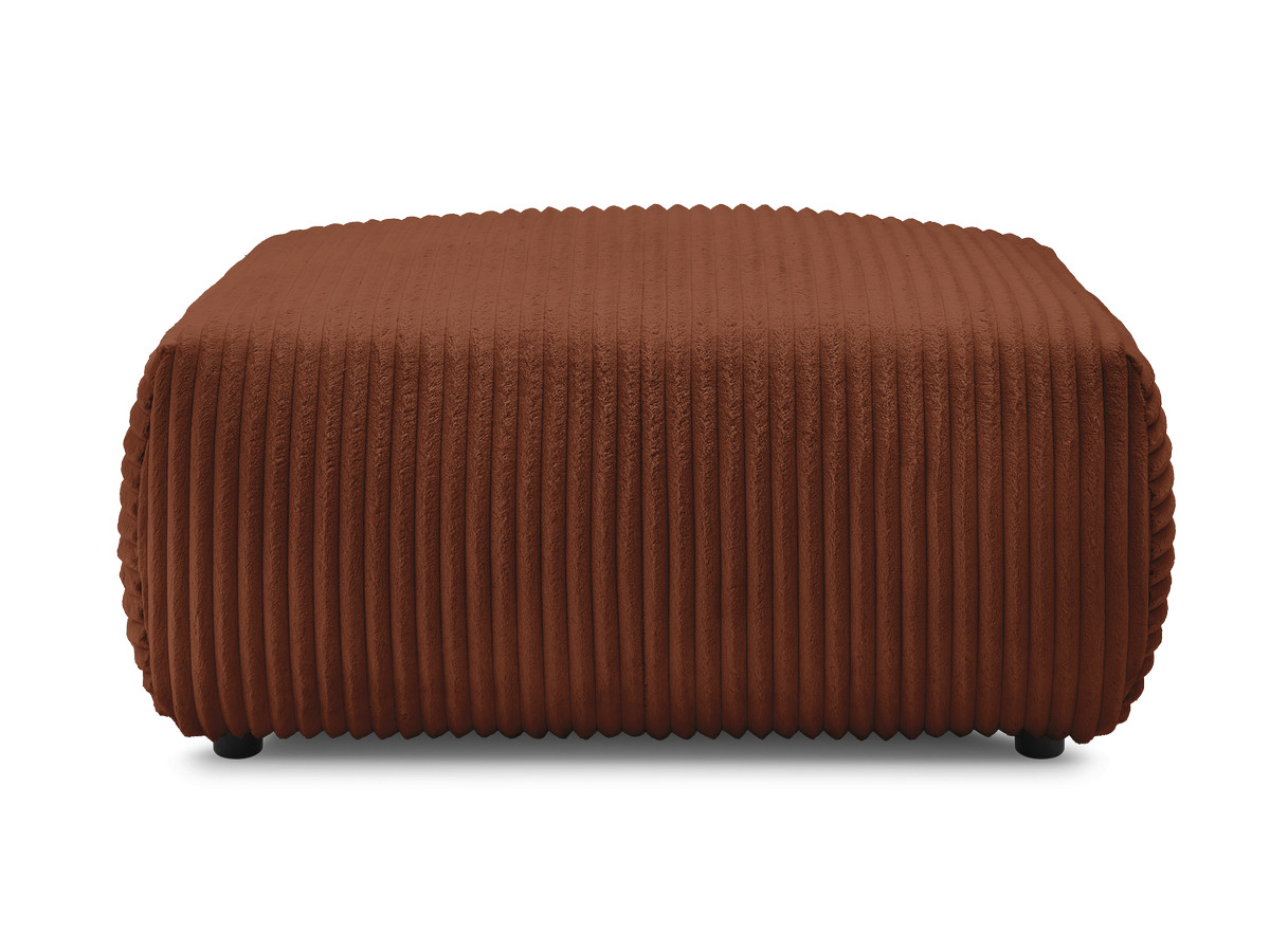 Pouf LUCIEN gros côtelé doux