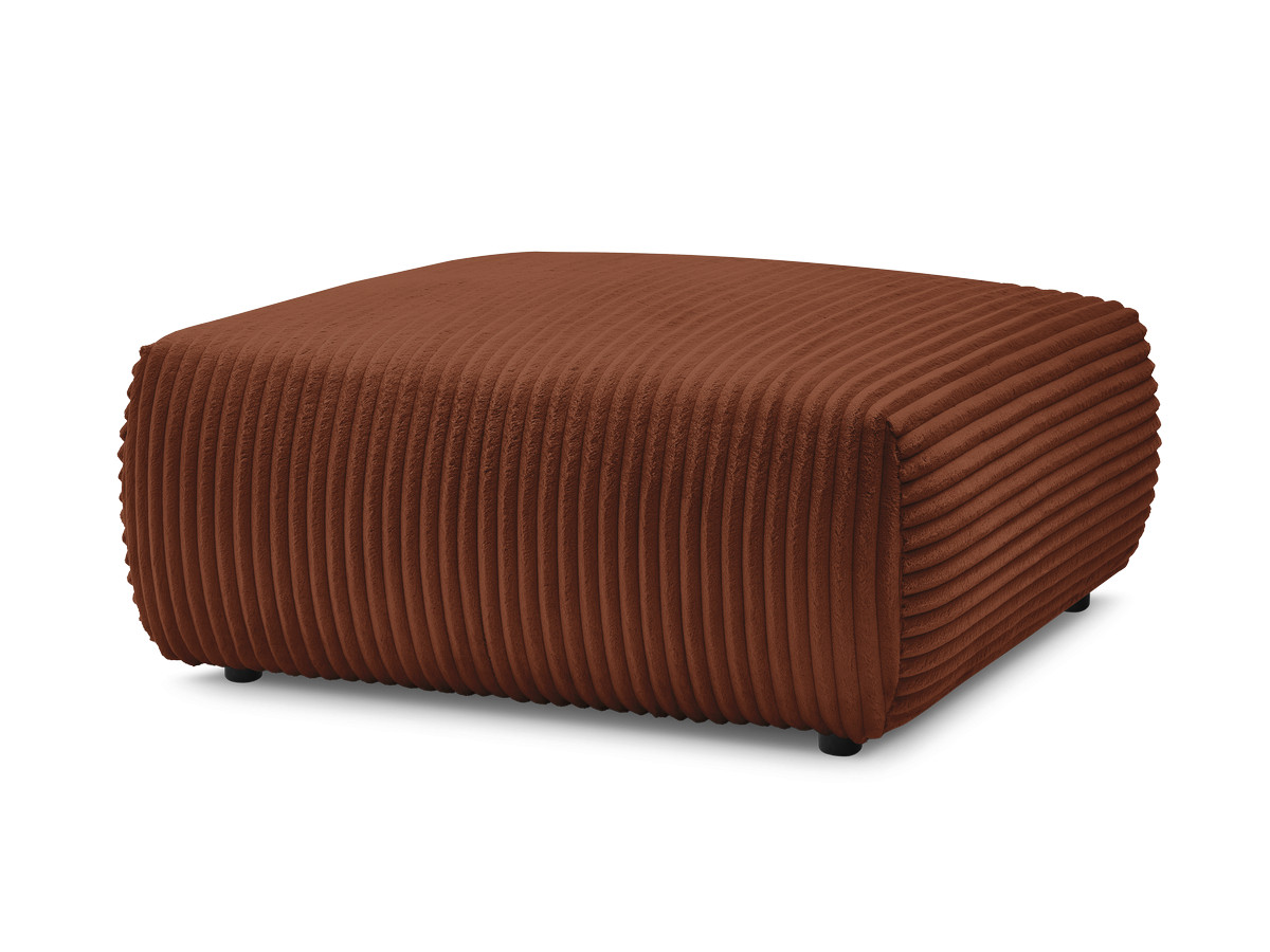Pouf LUCIEN gros côtelé doux