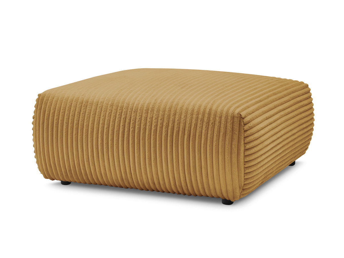Pouf LUCIEN gros côtelé doux
