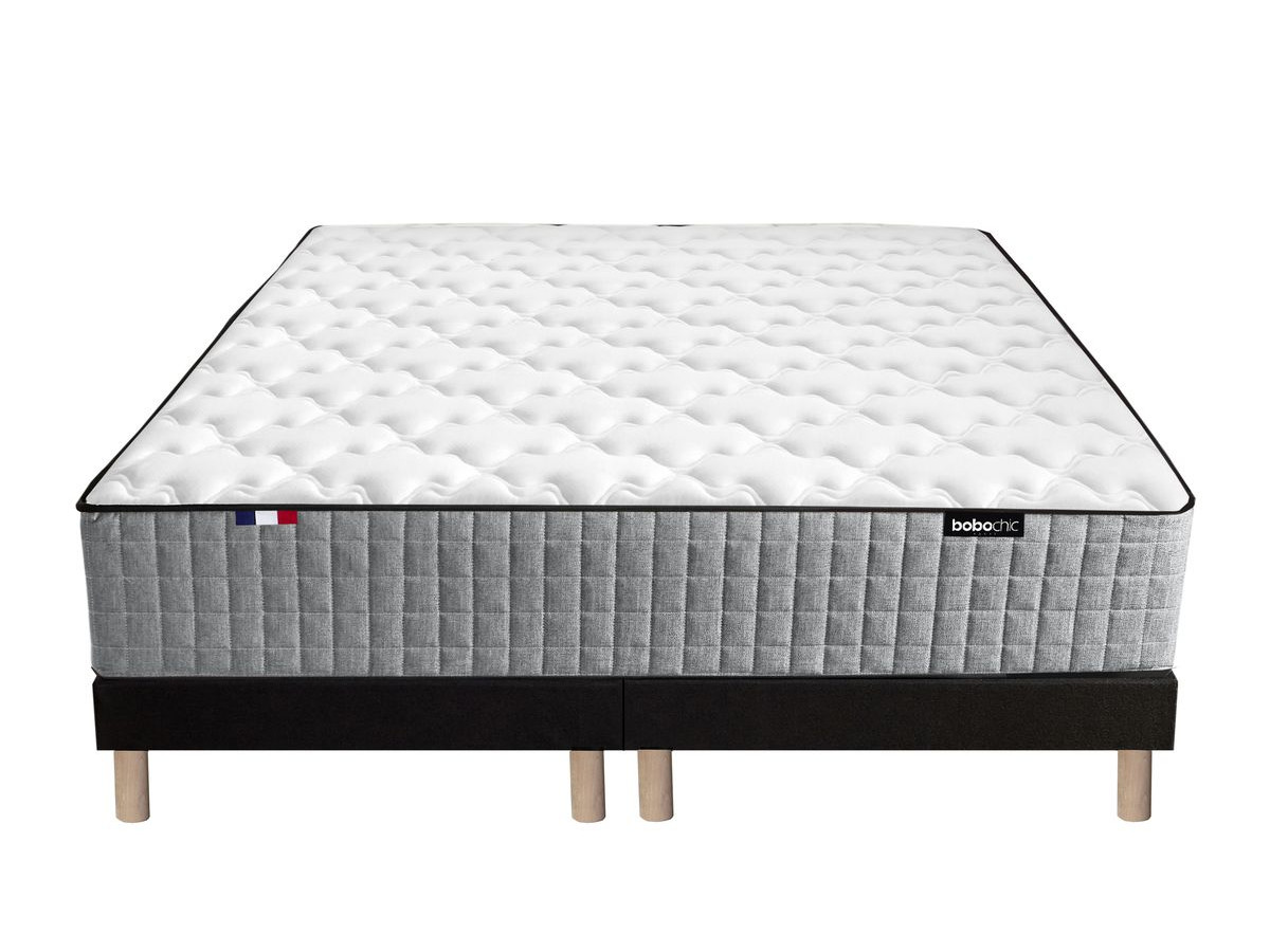 APOLLINE matrasset 24 cm met 638 pocketveren + boxspring + poten