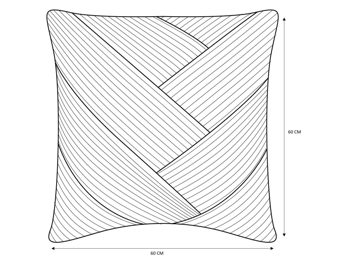 LARA omkeerbaar patchwork kussen