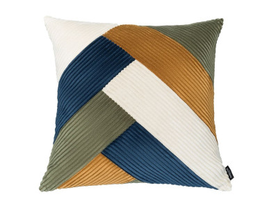 Coussin patchwork réversible LARA