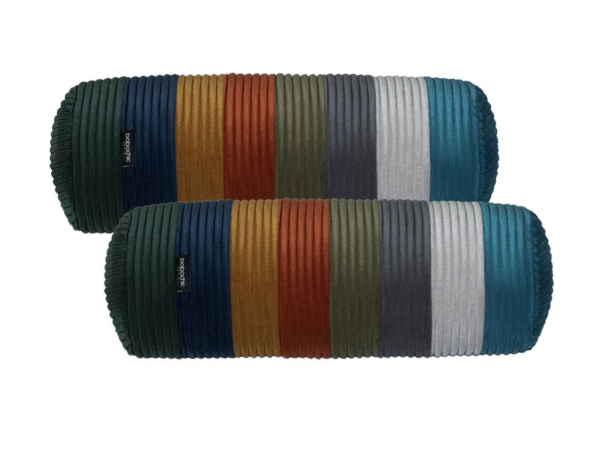 Lot de 2 coussins boudin 50 x 20 cm THEA