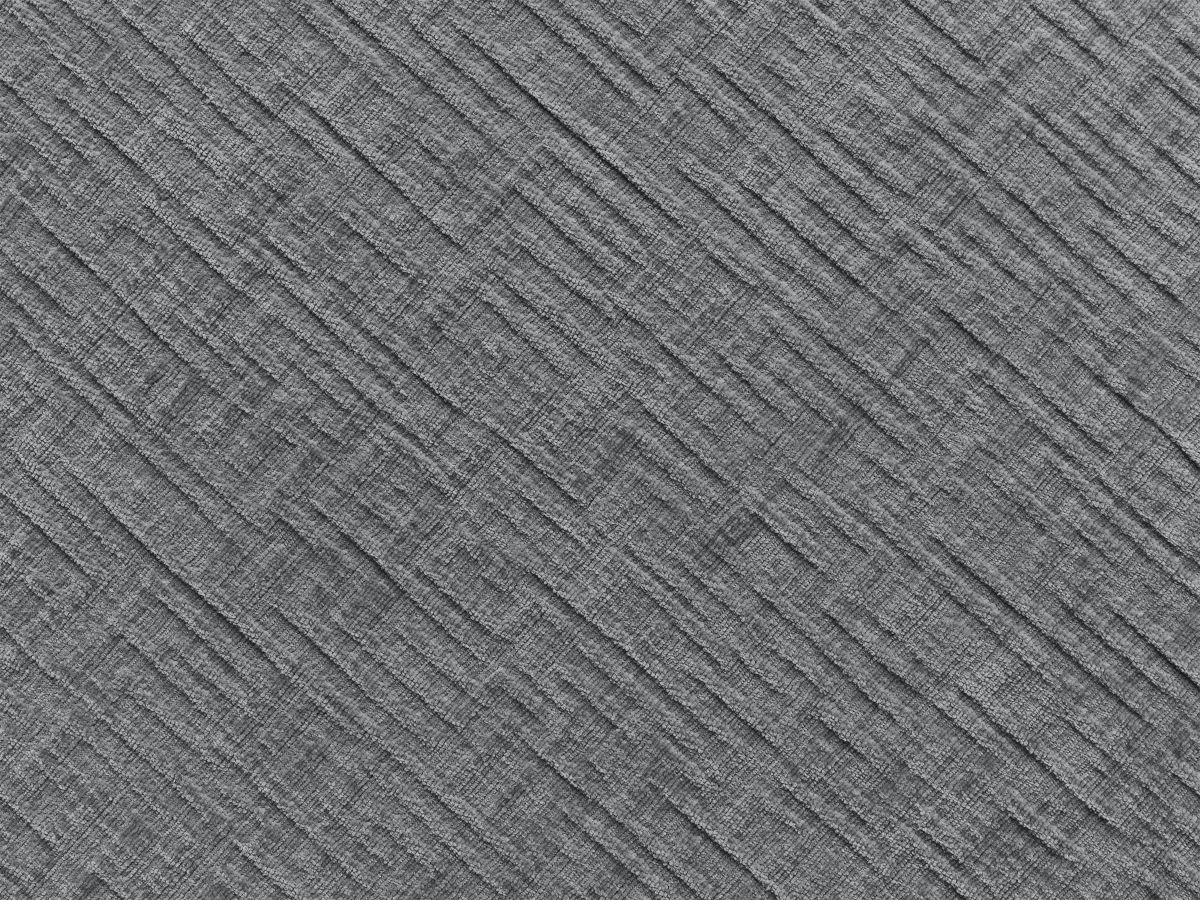 Canapé d'angle fixe ROUSSEAU tissu texturé