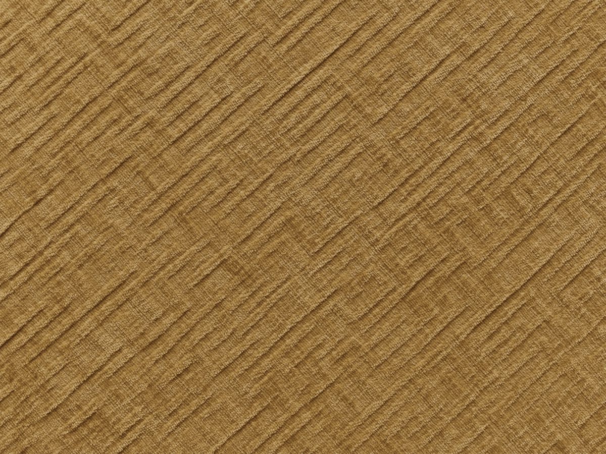 Canapé d'angle fixe EVEREST tissu chiné - Orange - Angle droit - 10 coussins