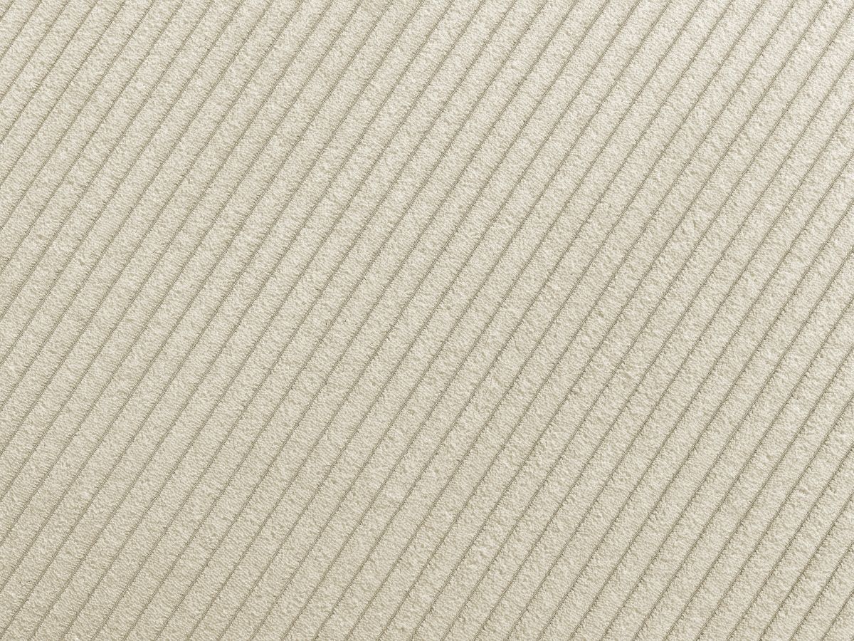 ROUSSEAU vaste hoekbank in corduroy