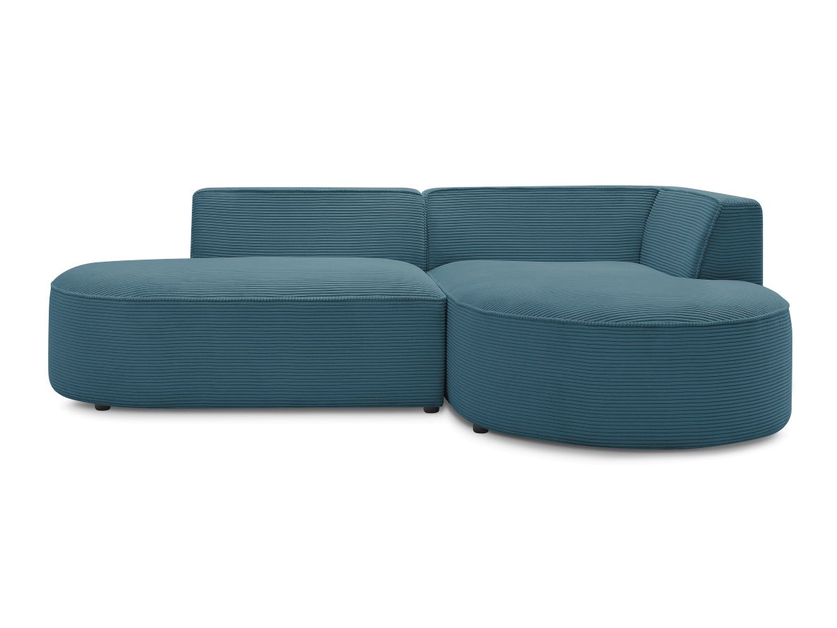 ROUSSEAU vaste hoekbank in corduroy
