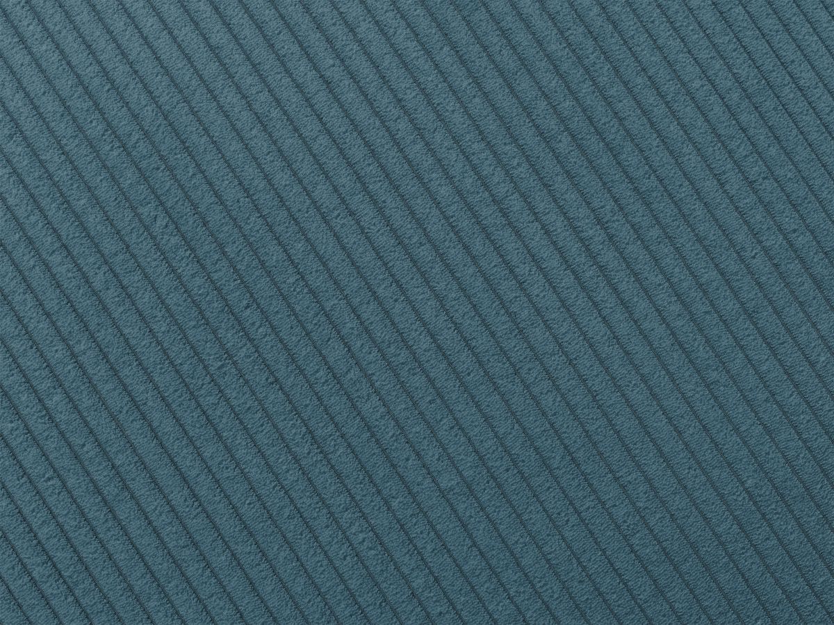 ROUSSEAU vaste hoekbank in corduroy