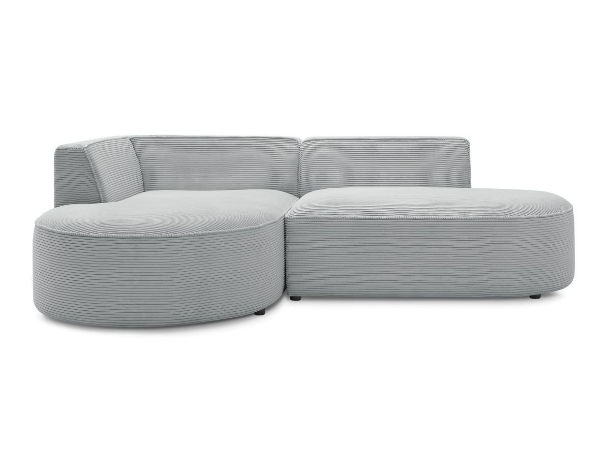 ROUSSEAU vaste hoekbank in corduroy