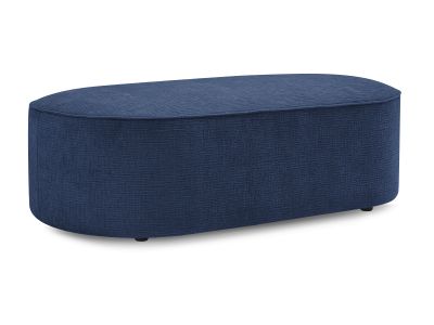 Pouf pour canapé modulable ROUSSEAU tissu texturé